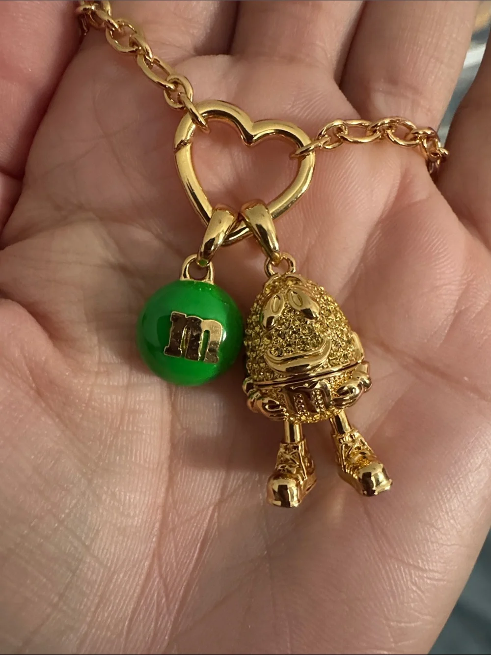 Kate Spade New York X M&M Gold-Tone Statement Pendant Necklace 18